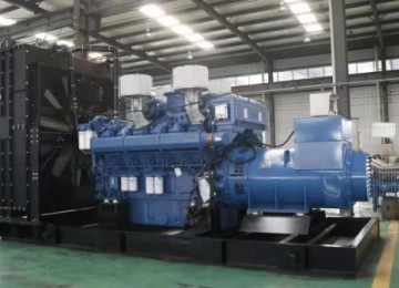 济南客户订购一台玉柴1800kw的柴油发电机组