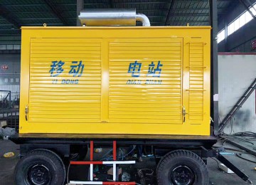 康明斯200机组防雨棚移动拖车