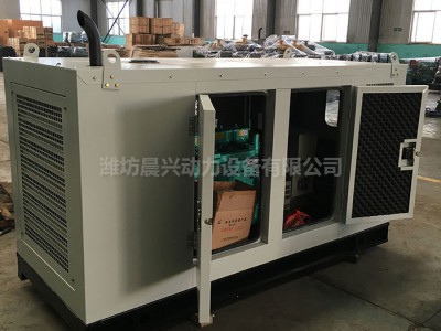 15KW燃气发电机组 ZH4100Q燃气发动机 静音型燃气机组