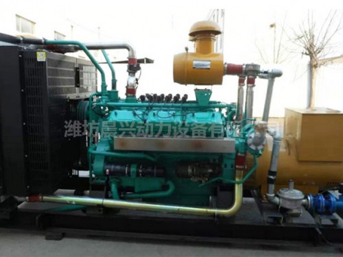 300KW燃气发电机组 上柴12V138ZLG柴油机发动机
